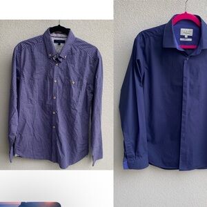 2 Ted Baker Shirt Mens Button Down 16